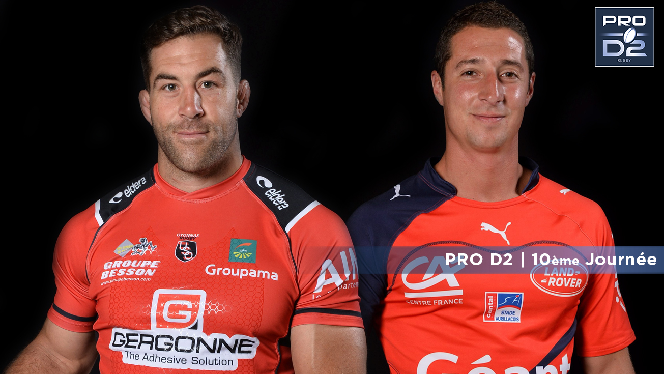 PRO D2, J10 | Oyonnax - Aurillac: 24-19