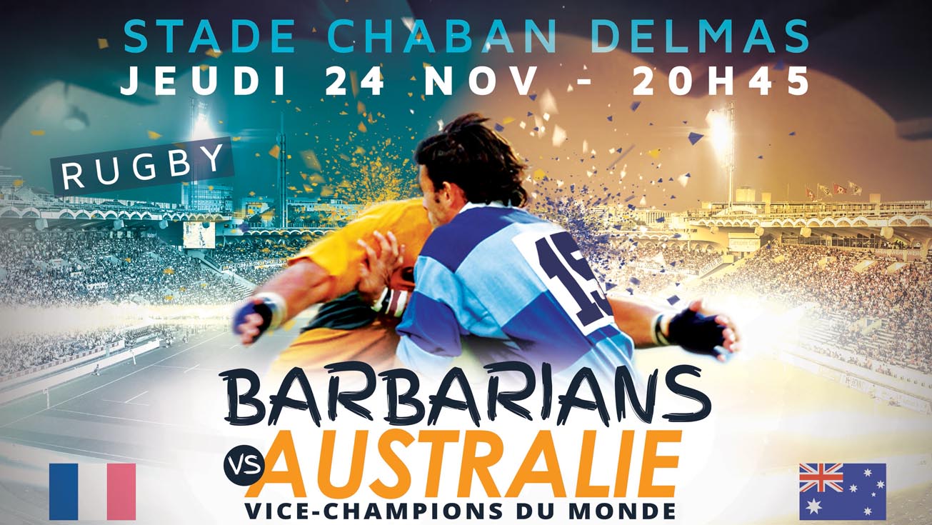 Barbarians / Australie - Places en vente