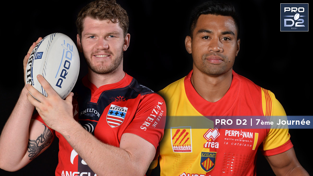 PRO D2, J7 | Béziers - Perpignan dimanche 16 octobre à 12h30
