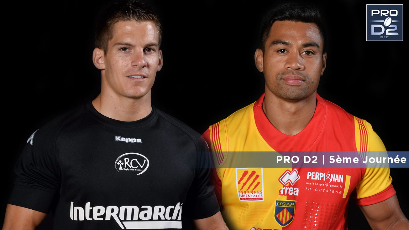 PRO D2, J5 | Vannes - Perpignan: 19-13