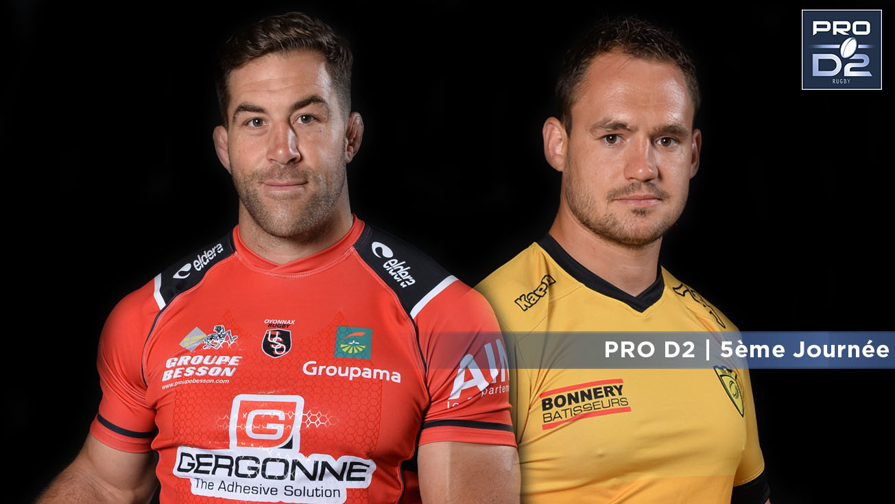 PRO D2, J5 | Oyonnax - Carcassonne: 35-20