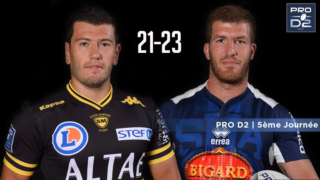 PRO D2, J5 | Mont-de-Marsan - Agen: 21-23
