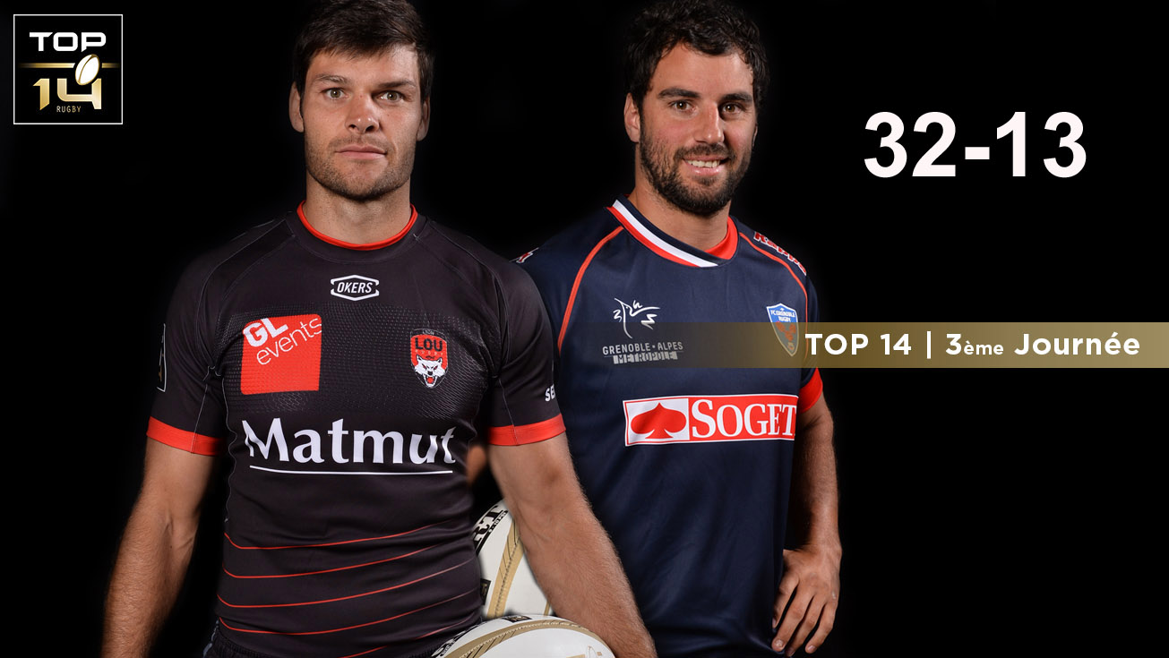 TOP 14, J3 | Lyon - Grenoble: 32-13