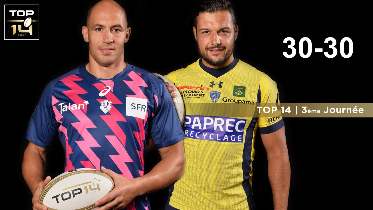 TOP 14, J3 | Paris - Clermont: 30-30