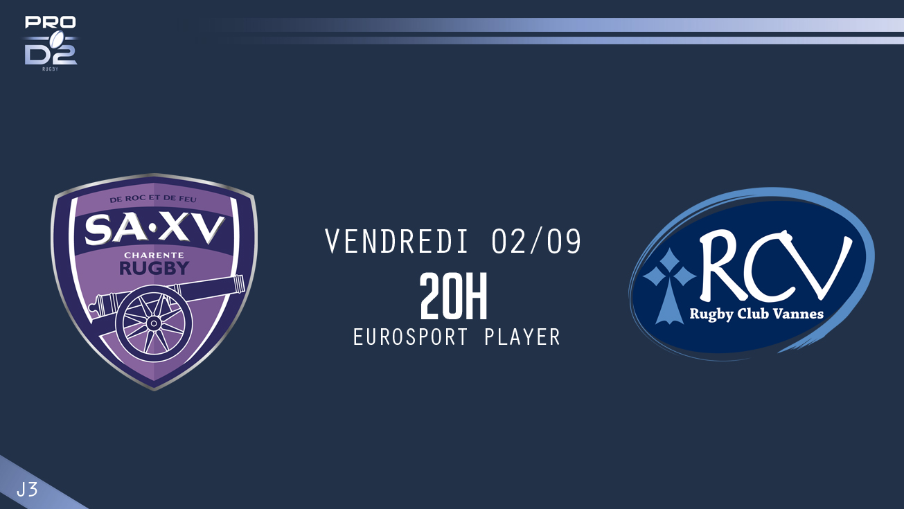 PRO D2, J2 | Présentation Angoulème - Vannes