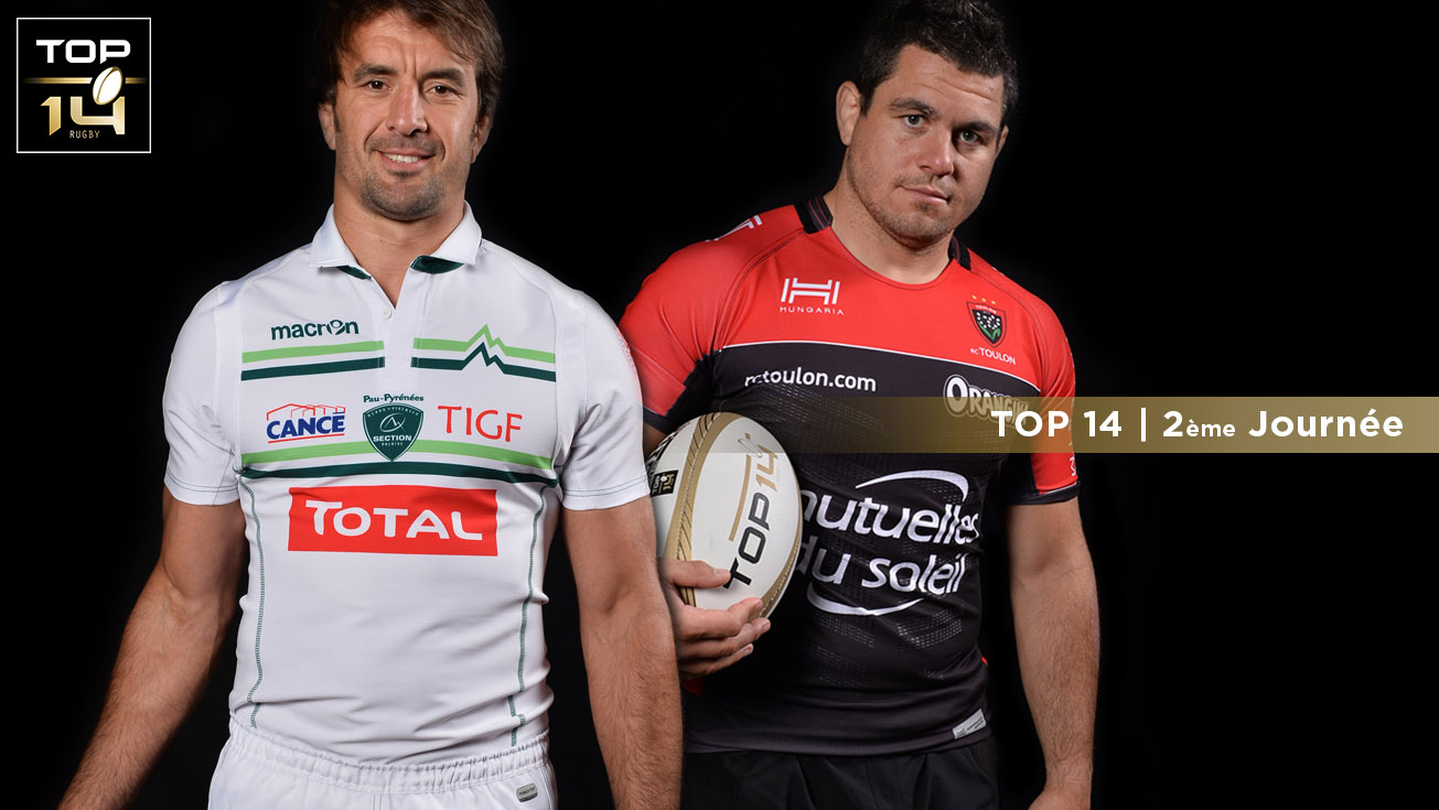 TOP 14, J2 | Présentation Pau - Toulon