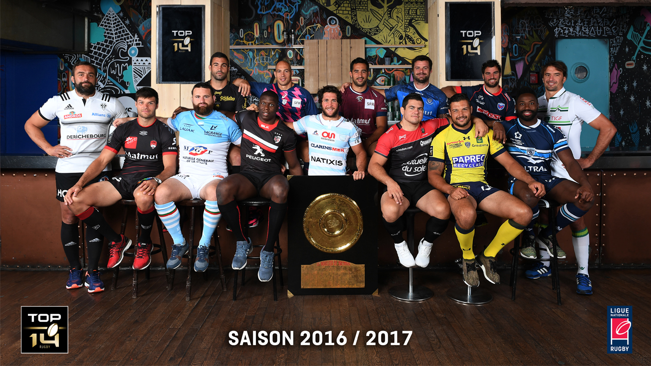 Les photos officielles des capitaines du TOP 14!