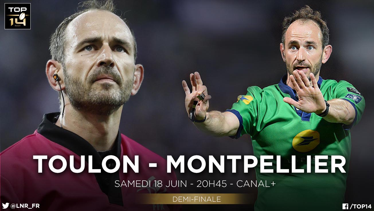 Arbitres - Ruiz et Poite pour les demies