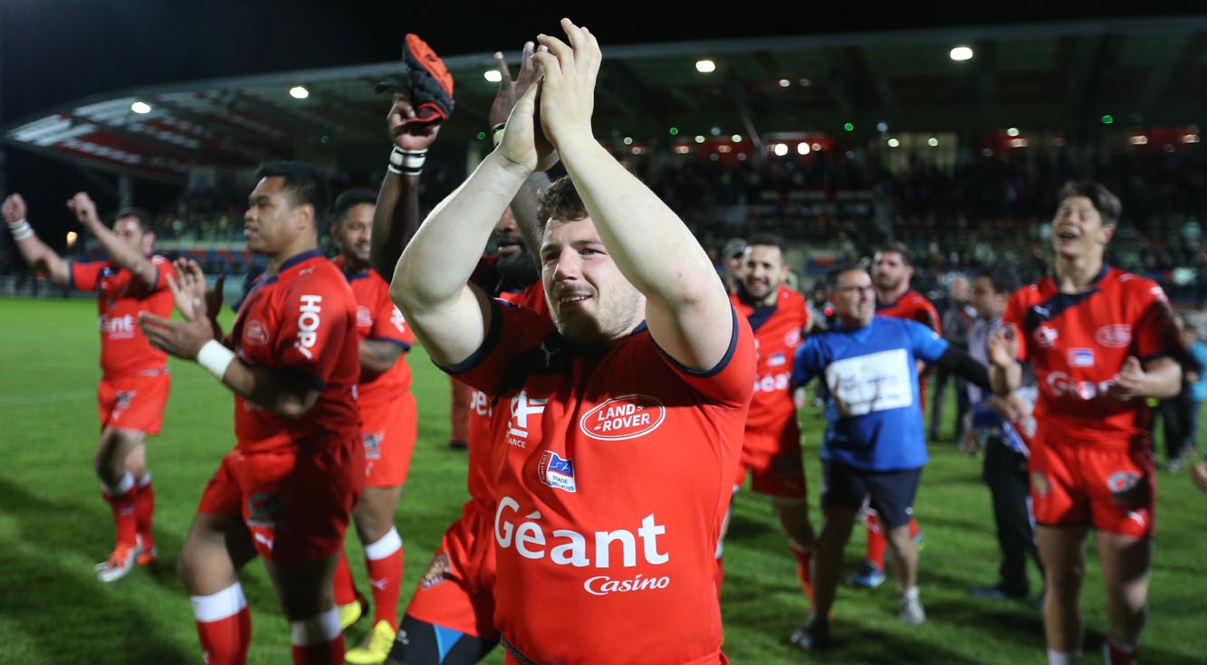 PRO D2, demi-finale – Aurillac – Mont-de-Marsan: 28-13