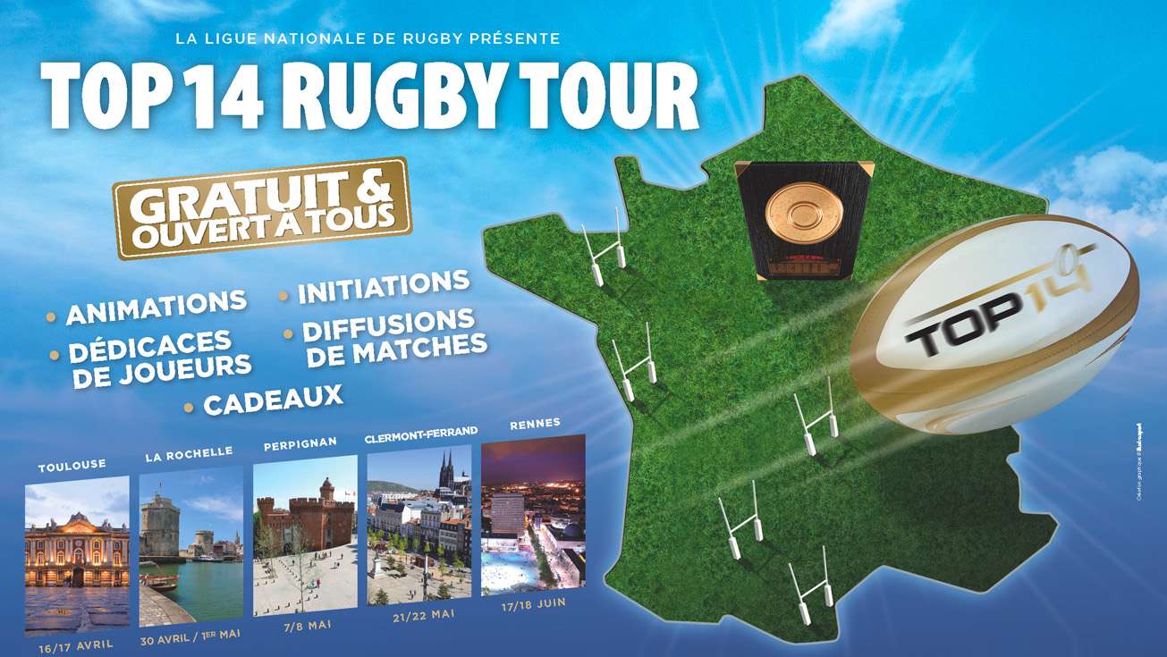 TOP 14 RUGBY TOUR - PERPIGNAN CE WEEK-END!