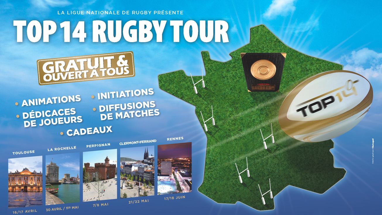 TOP 14 RUGBY TOUR - TOUS À LA ROCHELLE !