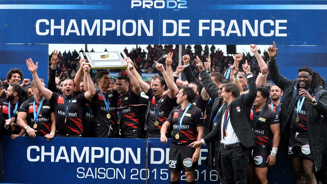 Le LOU Rugby, sacré Champion de PRO D2!