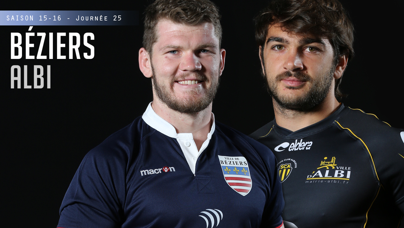 PRO D2, J25 – Béziers - Albi