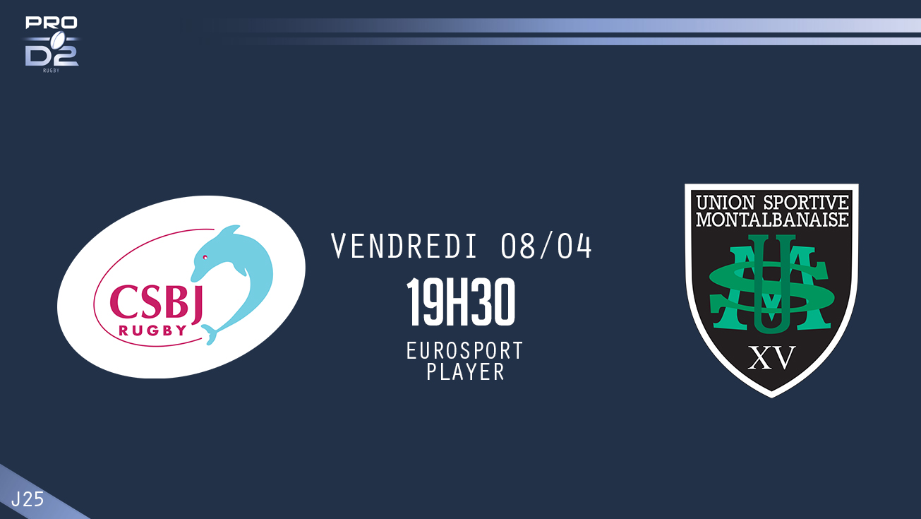 PRO D2, J25 – Bourgoin - Montauban