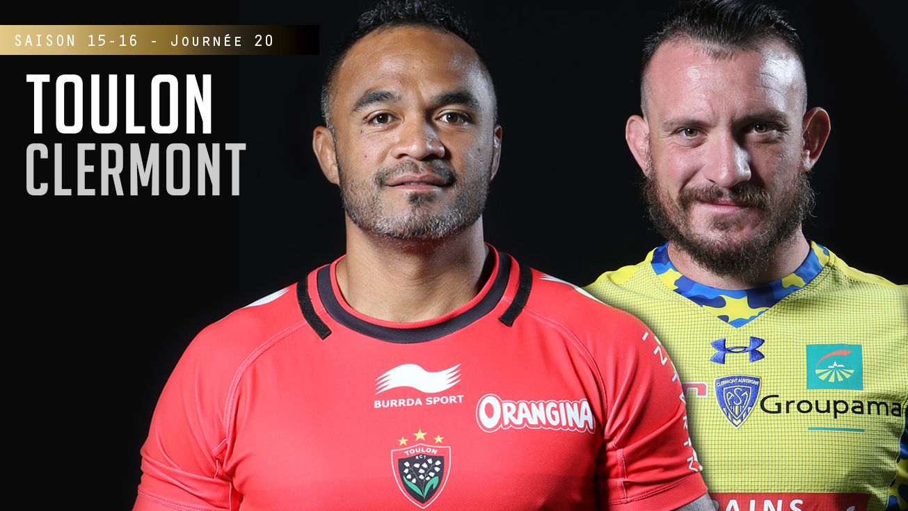 TOP 14, J20 – Toulon - Clermont