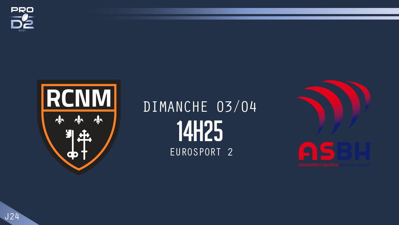 PRO D2, J24 – Narbonne - Béziers