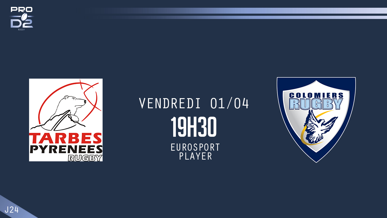 PRO D2, J24 – Tarbes - Colomiers
