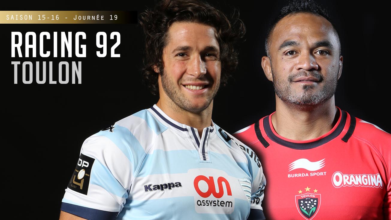 TOP 14, J19 – Racing 92 - Toulon