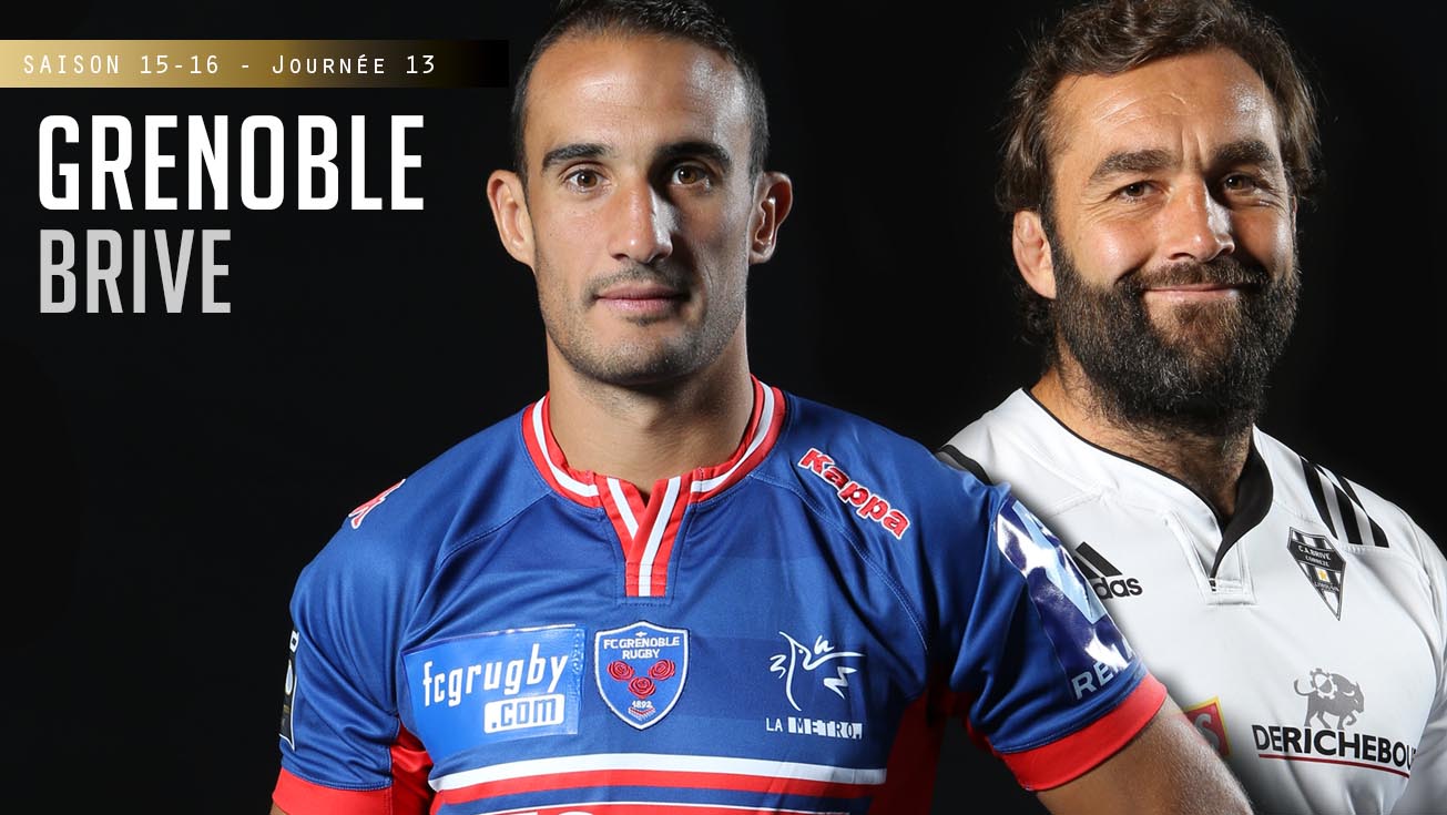 TOP 14, J13 (report) - Grenoble – Brive