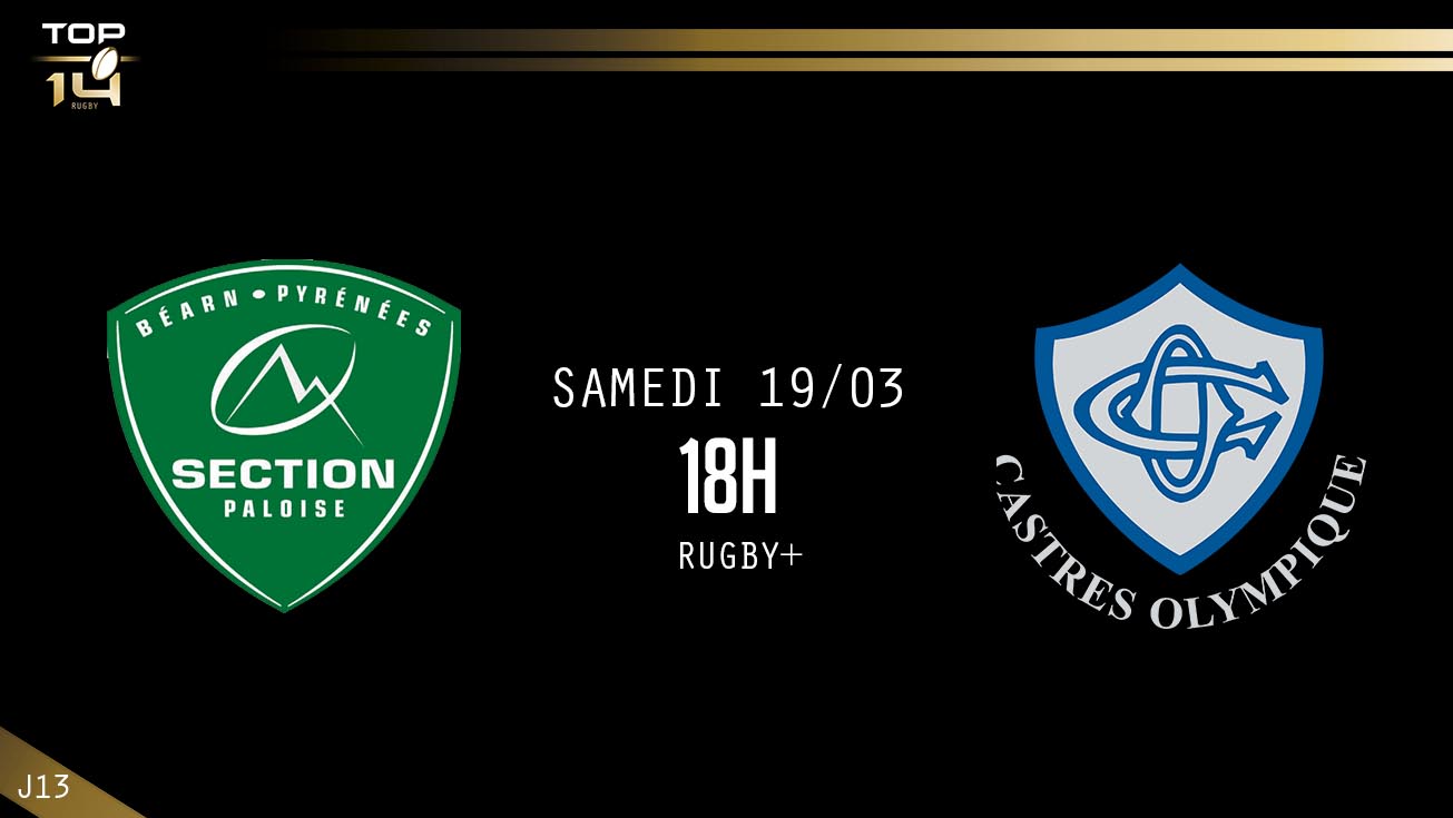 TOP 14, J13 (report) - Pau – Castres
