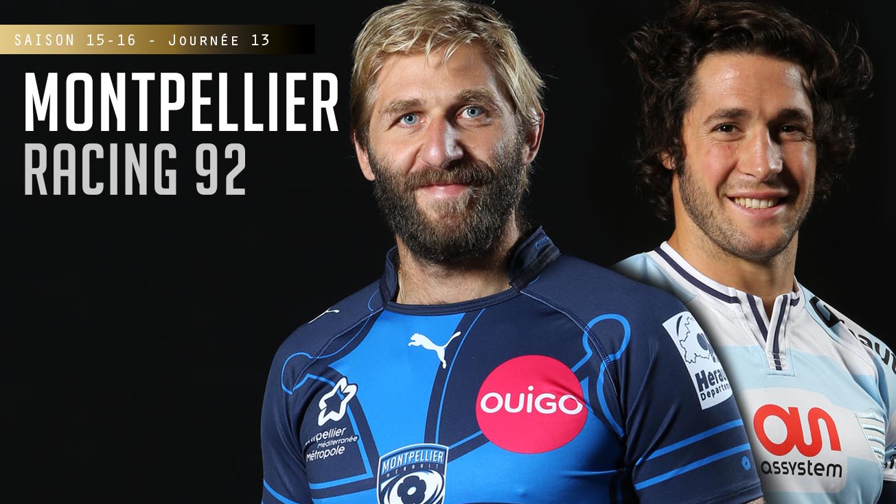 TOP 14, J13 (report) - Montpellier – Racing 92