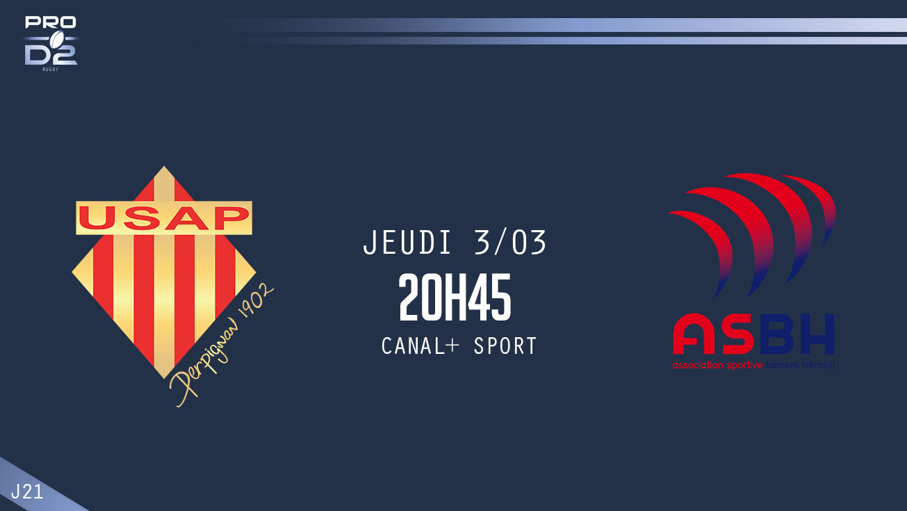 PRO D2, J21 – Perpignan - Béziers