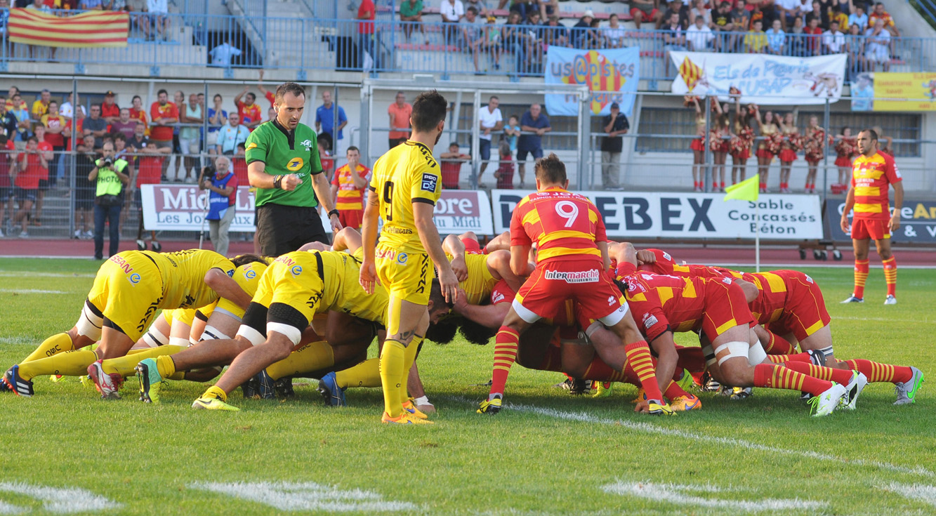 PRO D2, J20 - Perpignan - Carcassonne: 40-14
