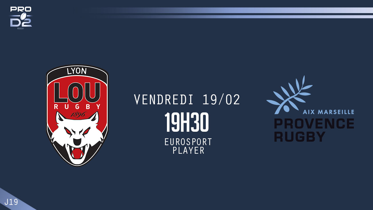 PRO D2, J19 – Lyon – Provence rugby
