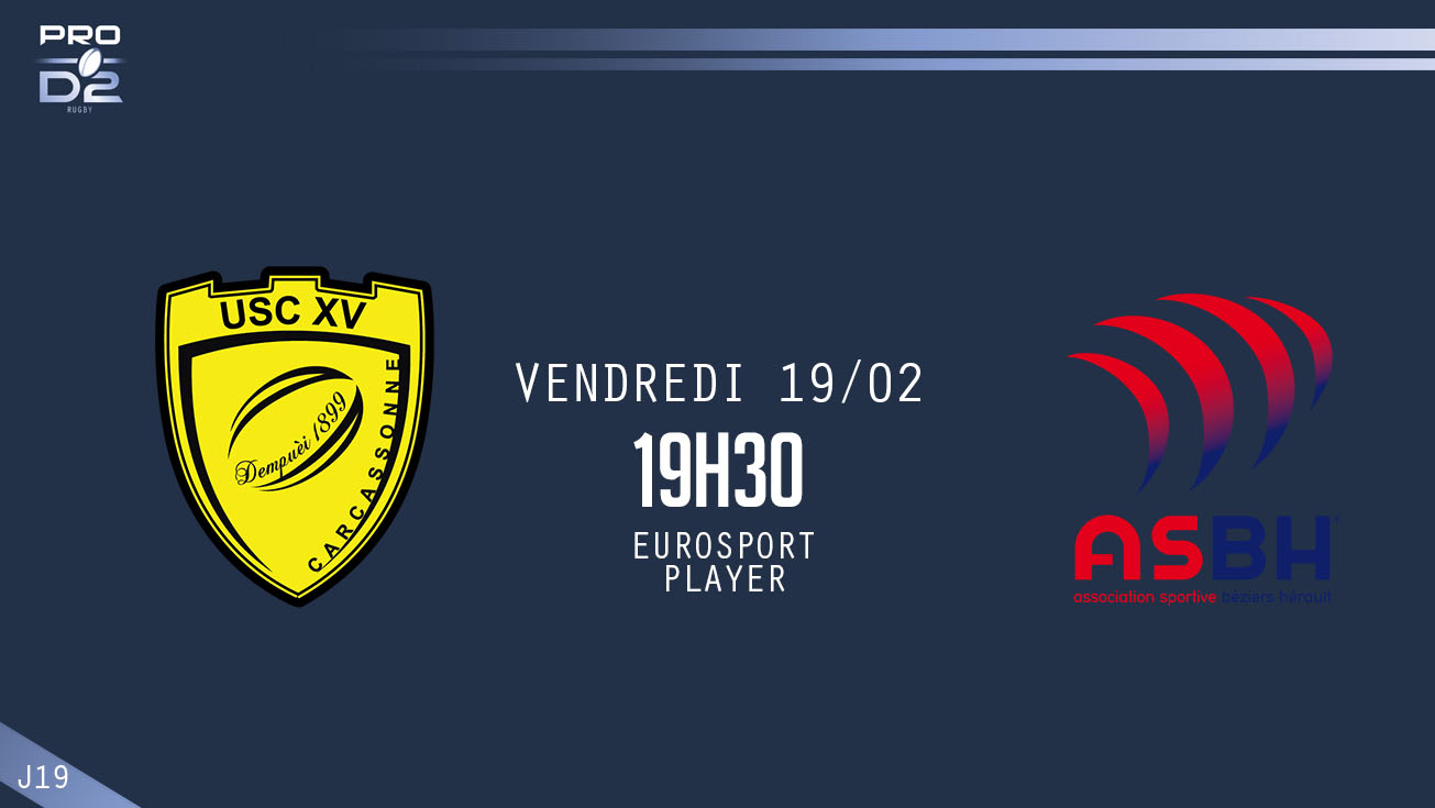 PRO D2, J19 – Carcassonne - Béziers