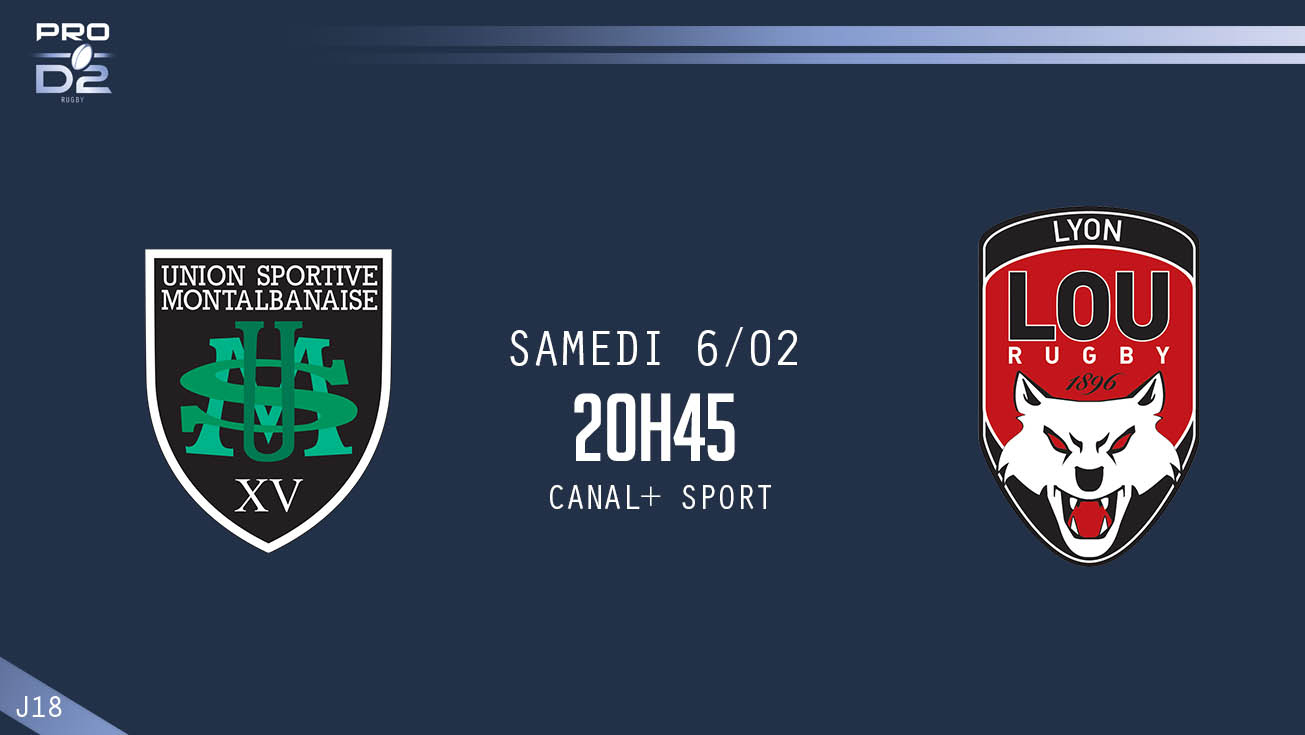 PRO D2, J18 – Montauban - Lyon