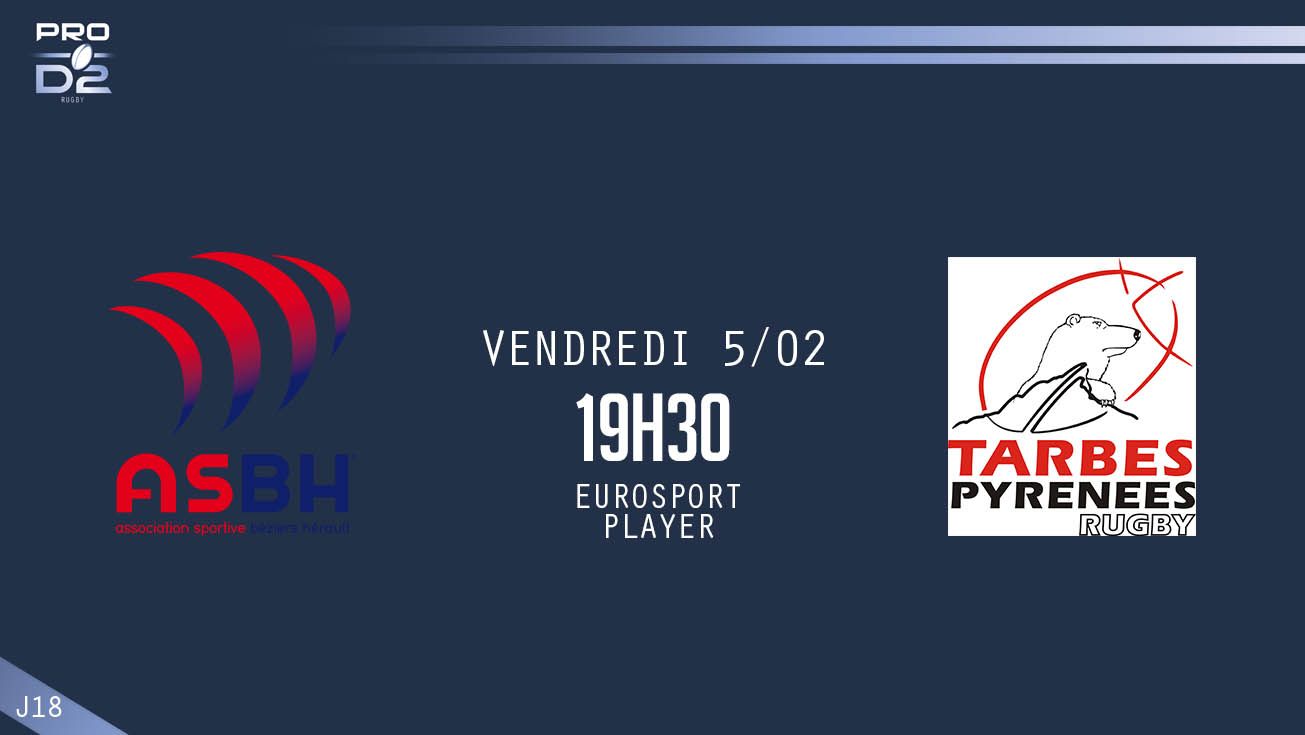PRO D2, J18 – Béziers - Tarbes