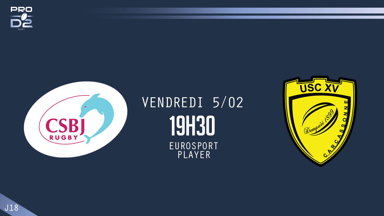 PRO D2, J18 – Bourgoin - Carcassonne