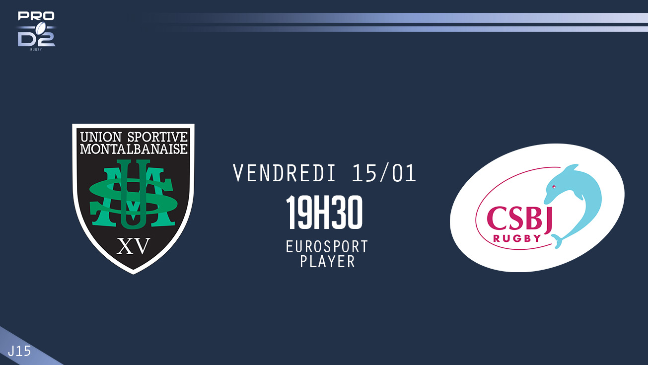 PRO D2, J15 - Montauban - Bourgoin : 14 - 9 (bd)