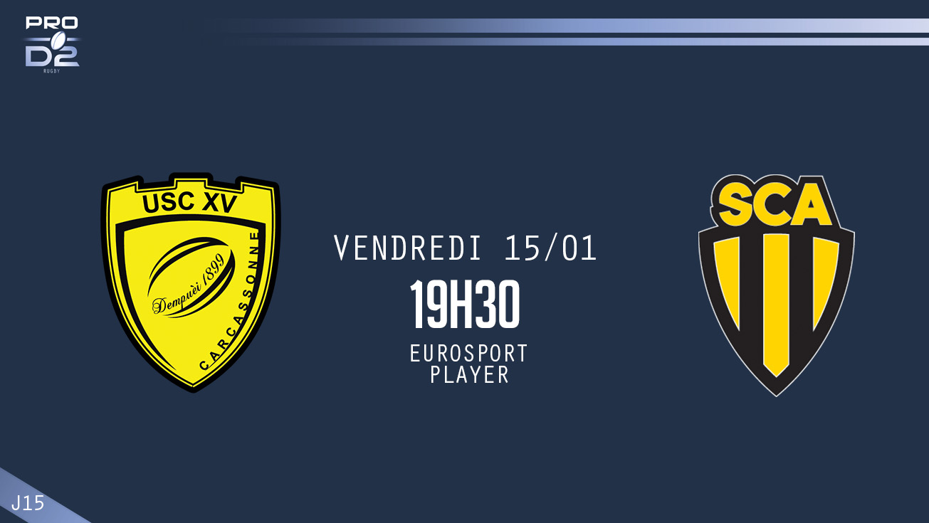 PRO D2, J15 - Carcassonne - Albi : 12 (bd) - 13