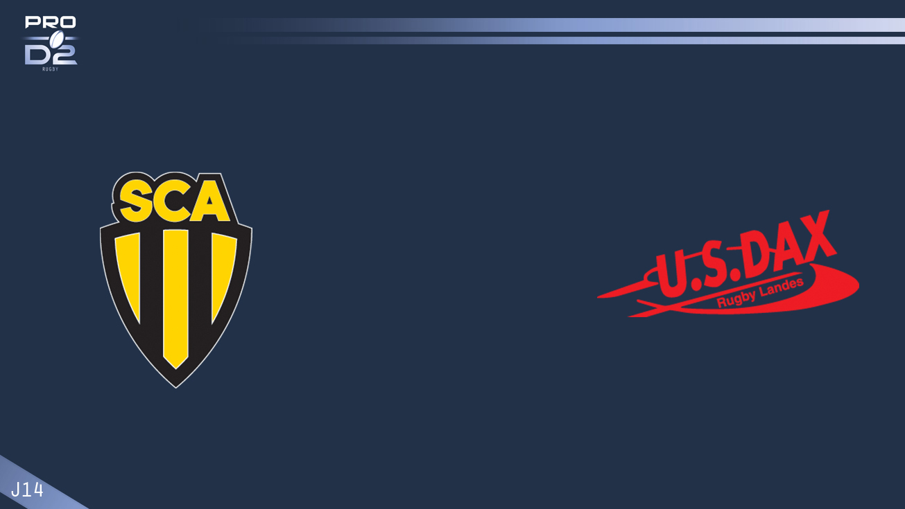 PRO D2, J14 - Albi - Dax: 33-14