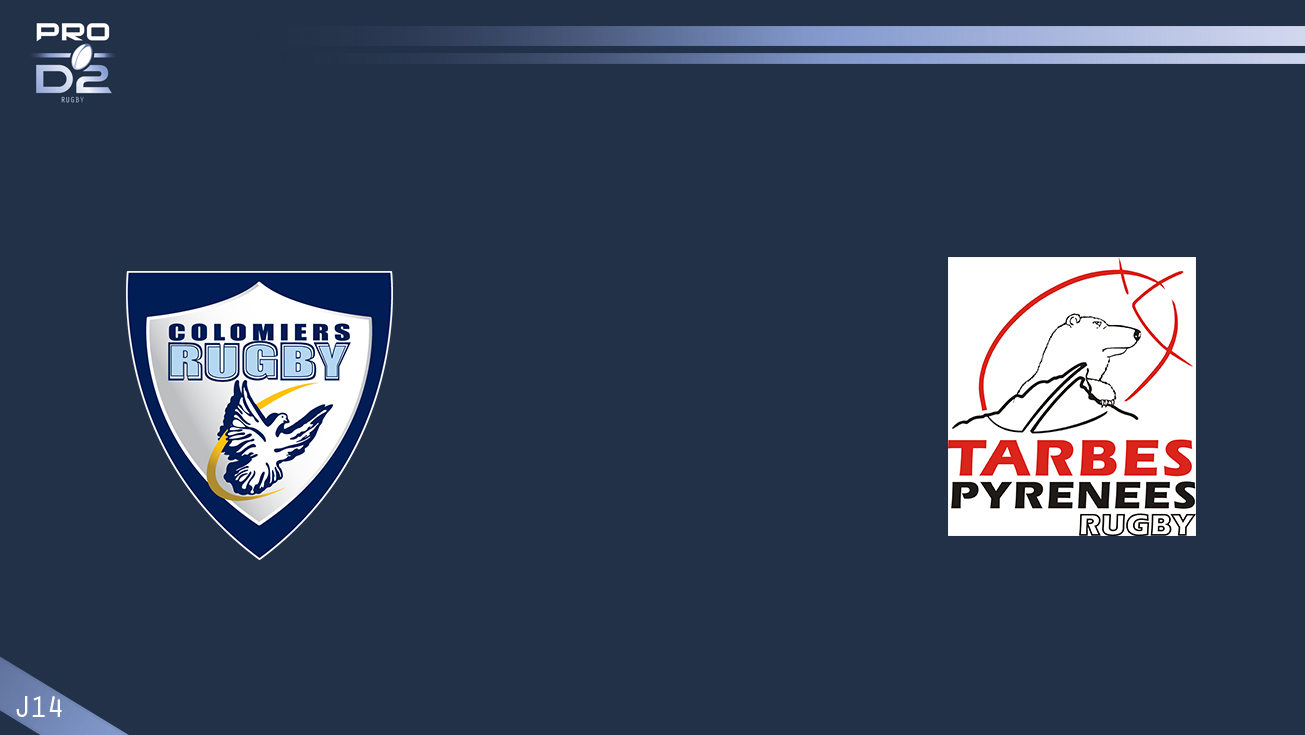 PRO D2 J14 - Colomiers - Tarbes: 19-16