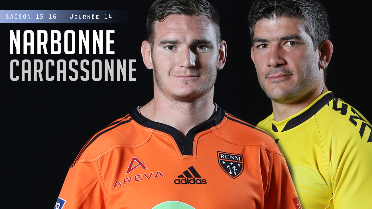 PRO D2, J14 – Narbonne - Carcassonne