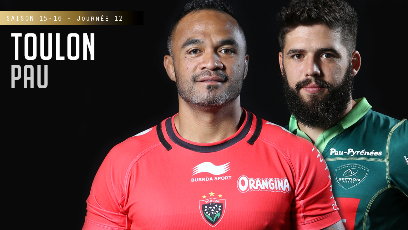 TOP 14, J12 - Toulon - Pau