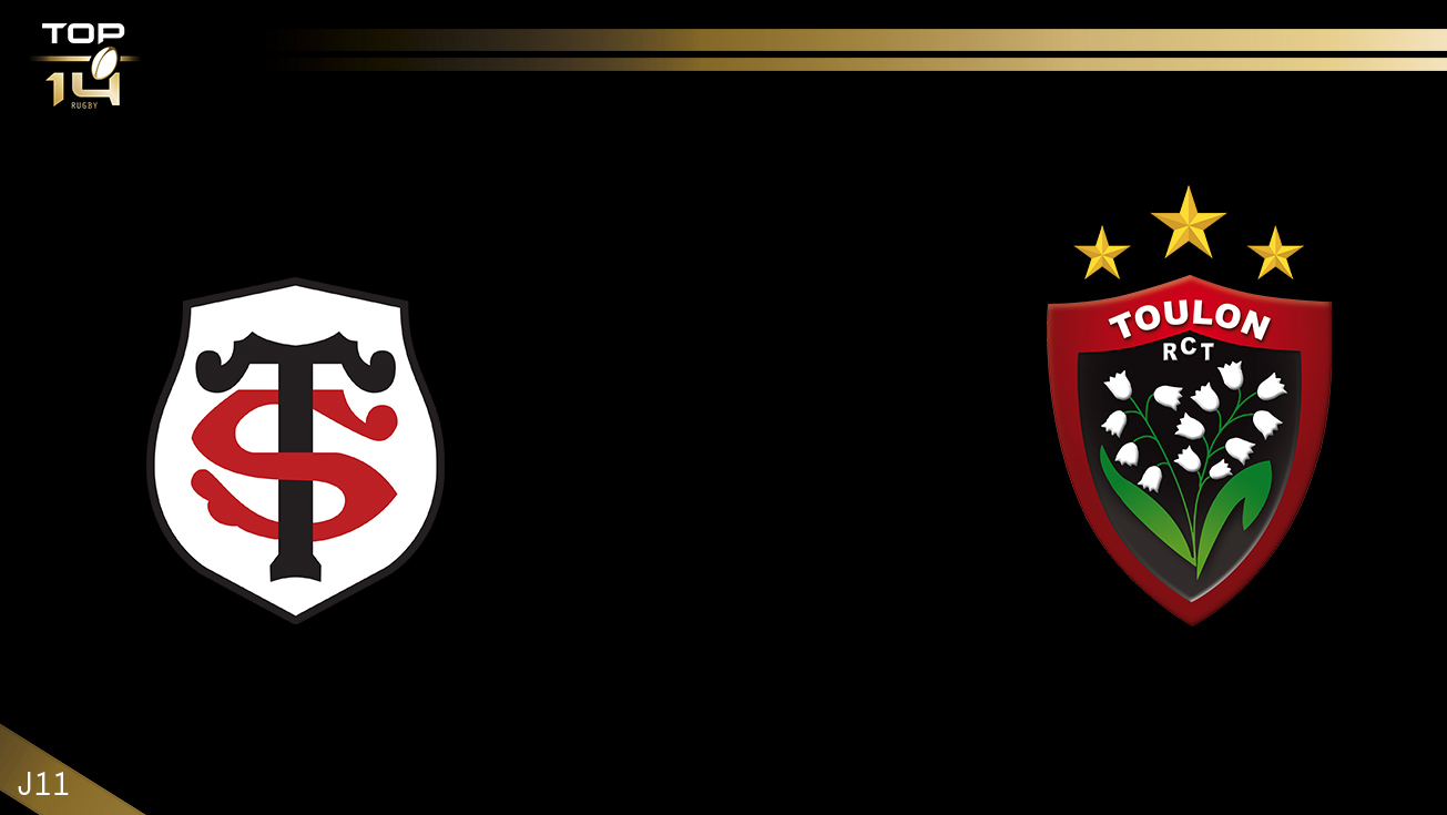 TOP 14, J11 - Toulouse - Toulon: 31-8