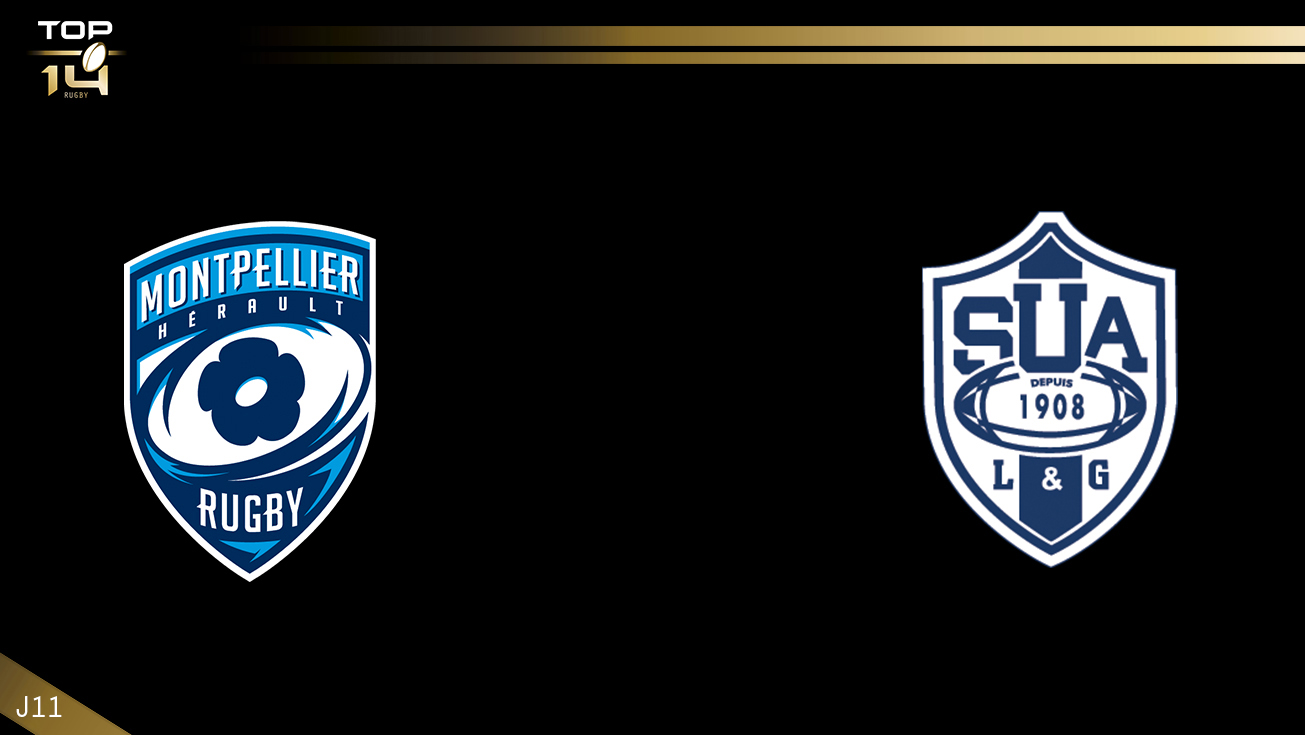 TOP 14, J11 - Montpellier - Agen: 45-20