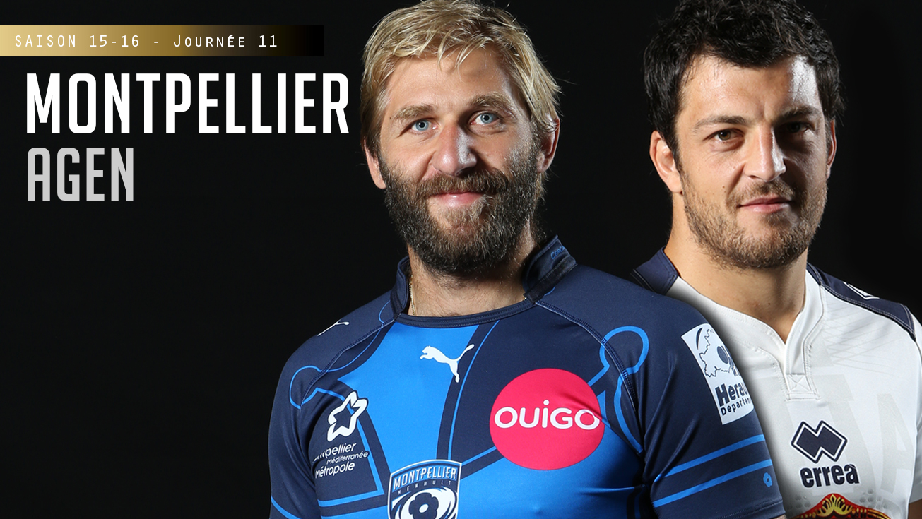 TOP 14, J11 – Montpellier – Agen