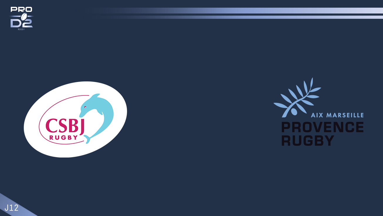 PRO D2, J12 – Bourgoin – Provence Rugby: 33-12