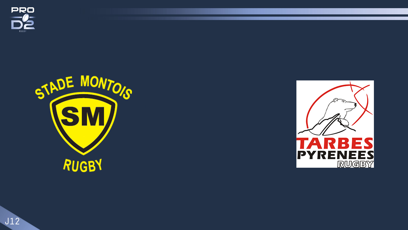 PRO D2, J12 – Mont-de-Marsan - Tarbes: 21-19