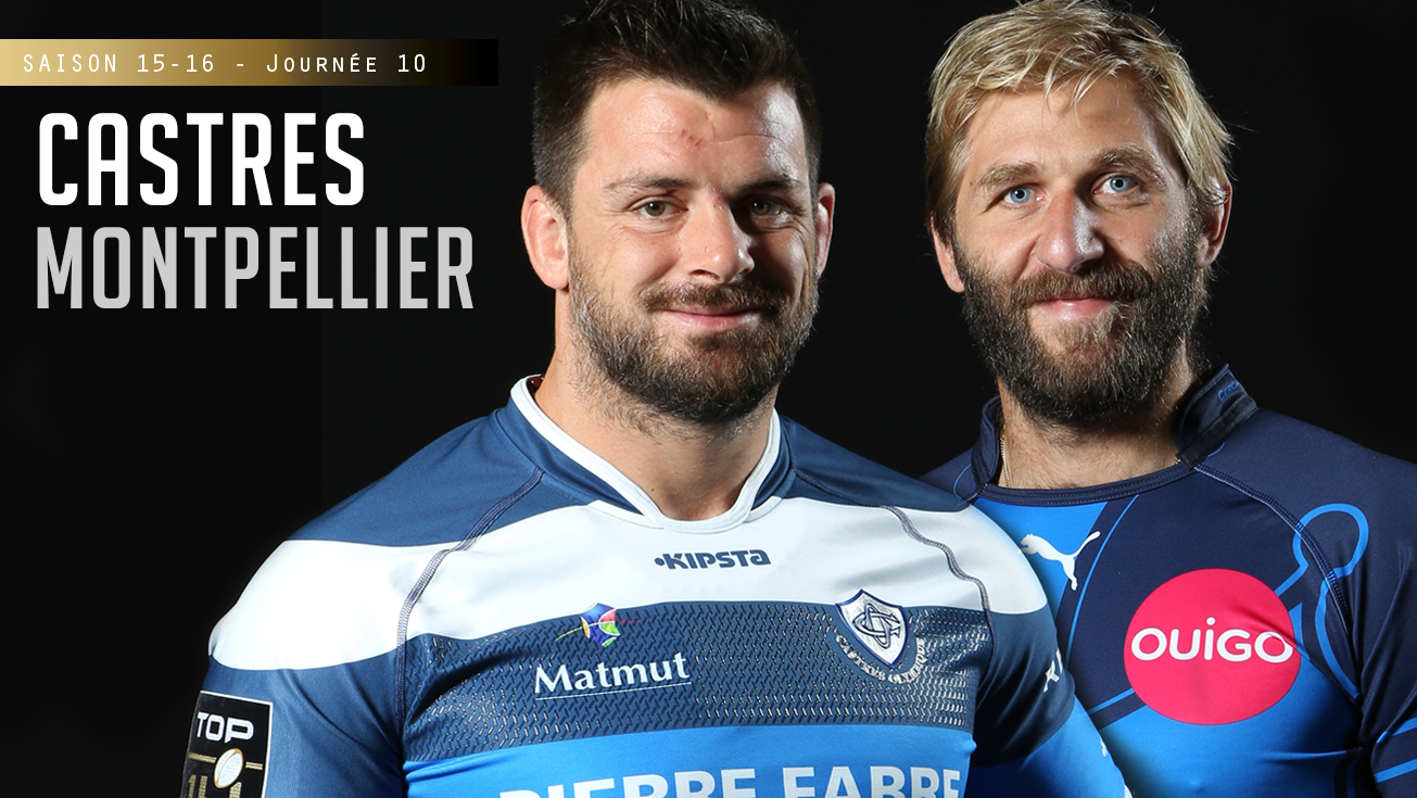 TOP 14, J10 - Castres - Montpellier : 34 (bo) - 19