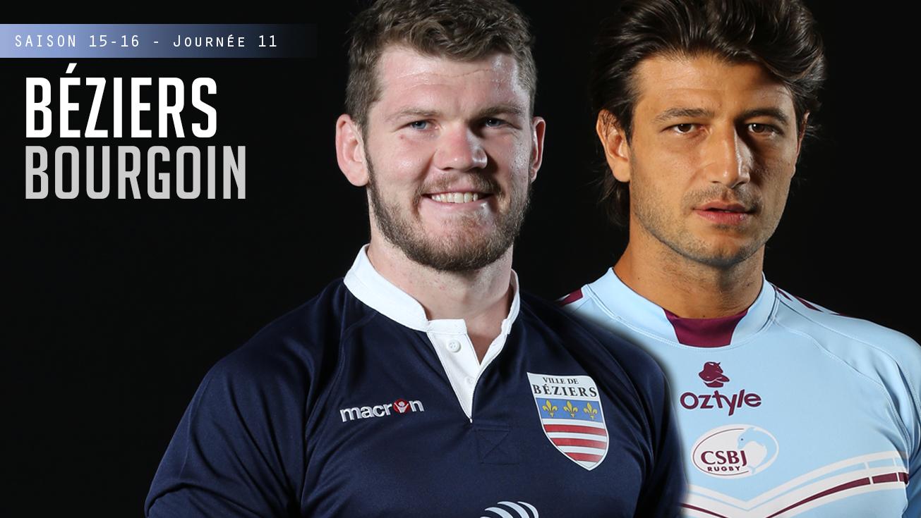 PRO D2, J11 - Béziers - Bourgoin : 46 (bo) - 0