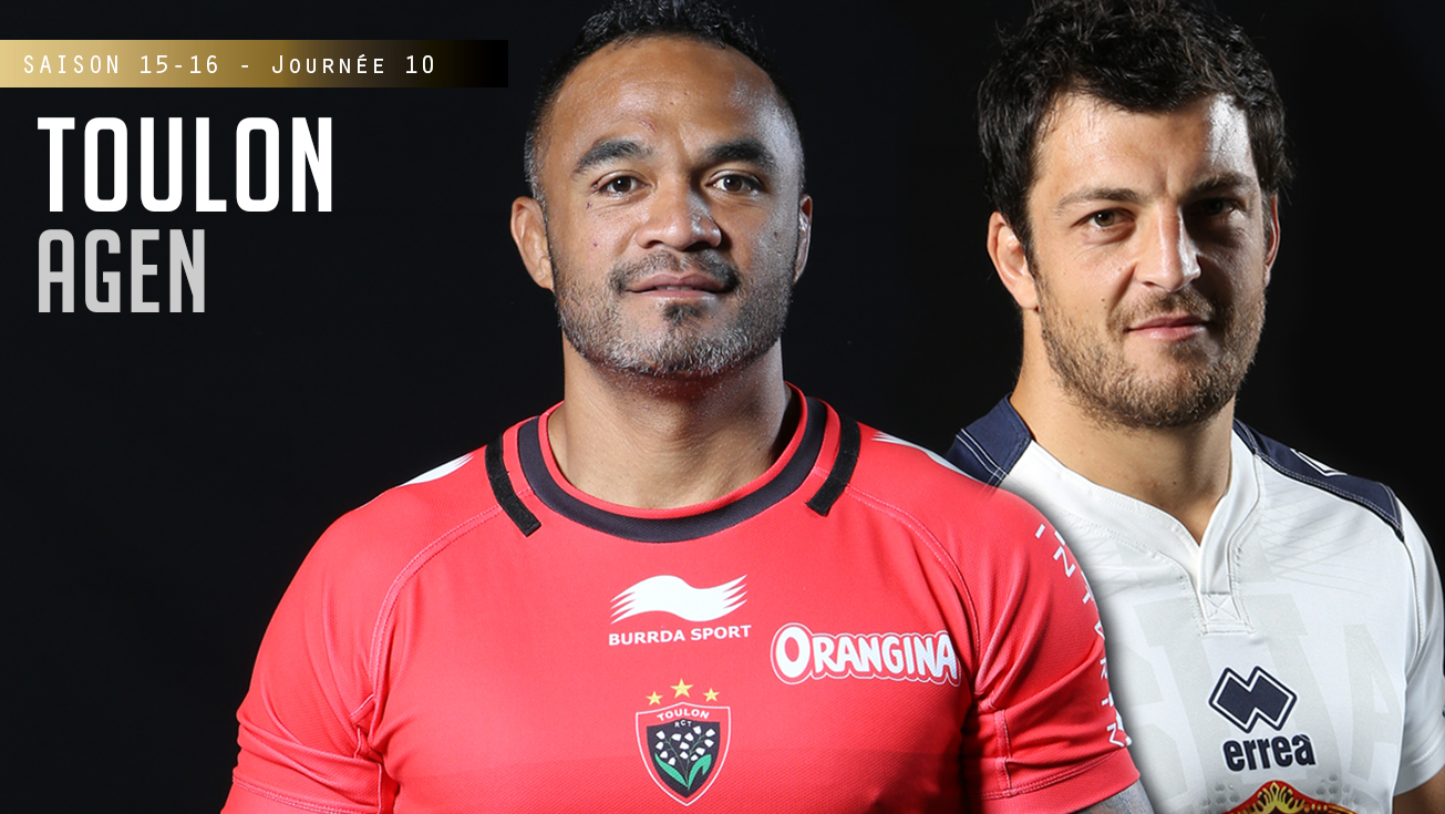 TOP 14, J10, Toulon - Agen