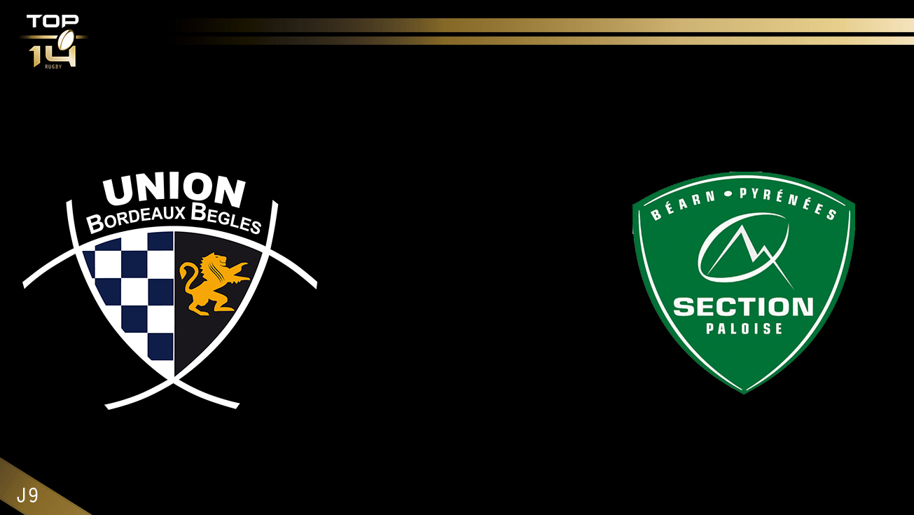 TOP 14, J9 – Bordeaux-Bègles - Pau: 46-10