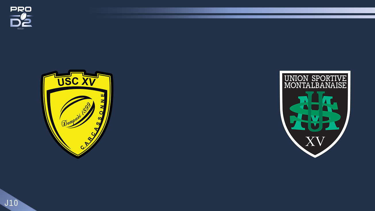 PRO D2, J10 – Carcassonne - Montauban: 21-17