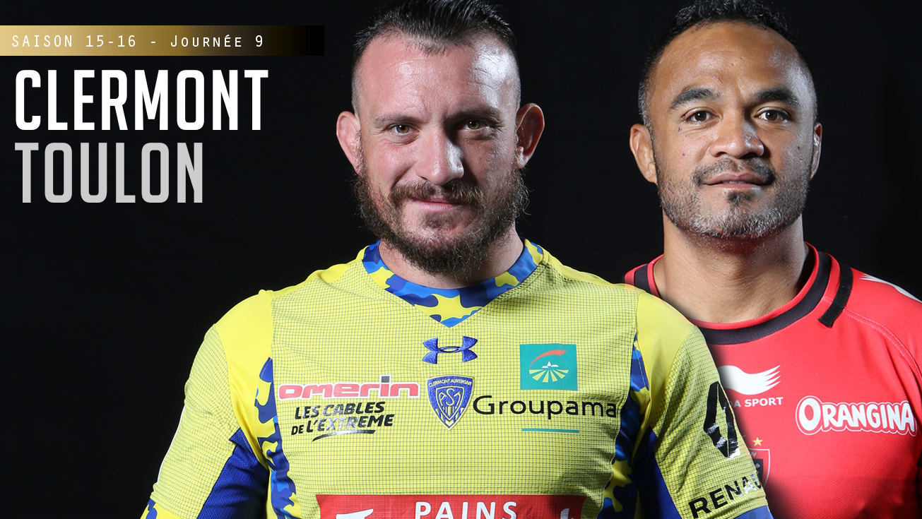 TOP 14, J9 – Clermont - Toulon