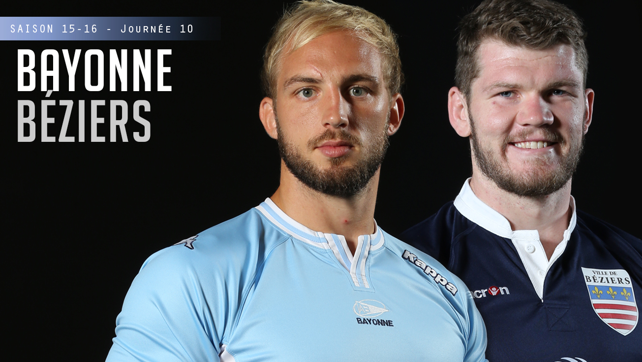 PRO D2, J10 – Bayonne - Béziers